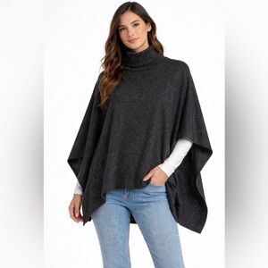 GAP Charcoal Cape Jacket